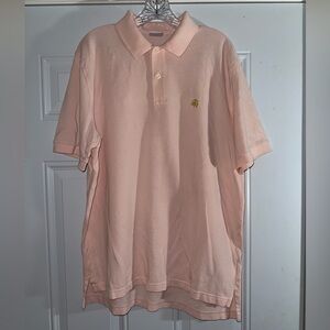 Brooks Brothers Light Pink 346 Polo Shirt size L